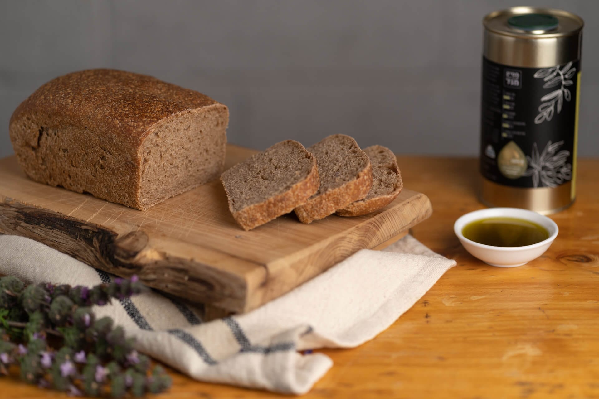 לחם כוסמין אורגני לחם כוסמין אורגני